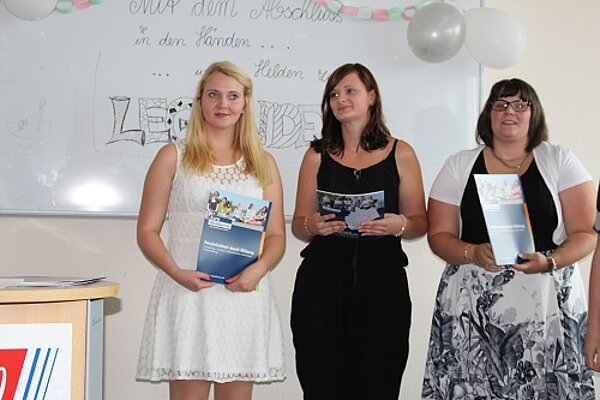 Abschlussfeier der angehenden Erzieher