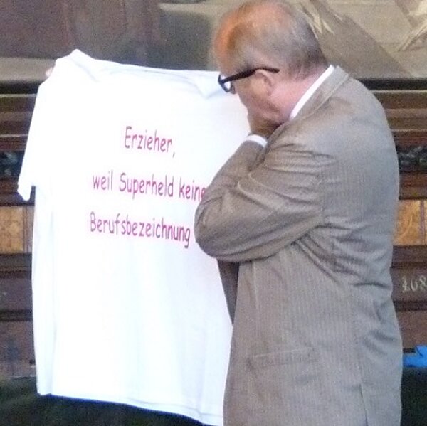 Feierliche Begrüßung der neuen Schüler im Erfurter Rathaus