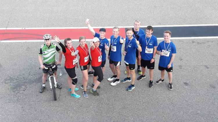 Firmenlauf auf dem Sachsenring in Hohenstein-Ernstthal