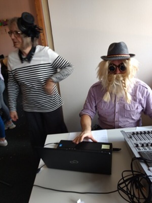 Faschingsfeier an der Fachschule