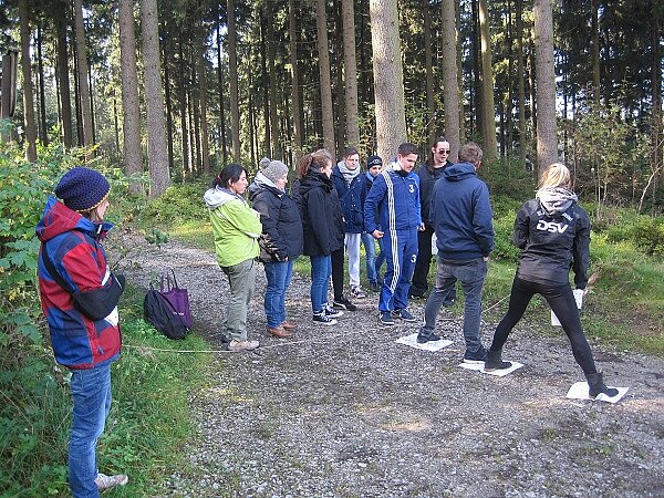Ausbildungsklasse der Erzieher auf dreitägiger Exkursion im Harz