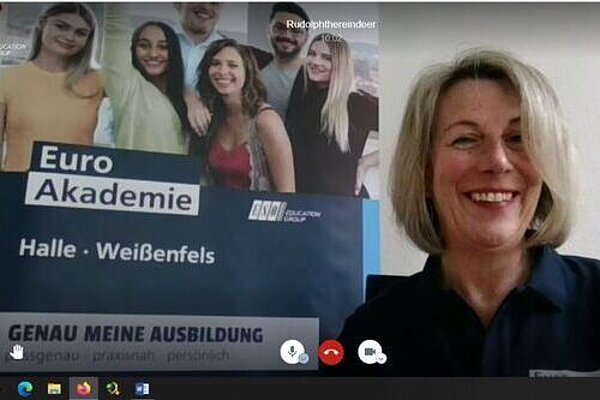 Virtuelle Beratungsgespräche an der Euro Akademie Halle