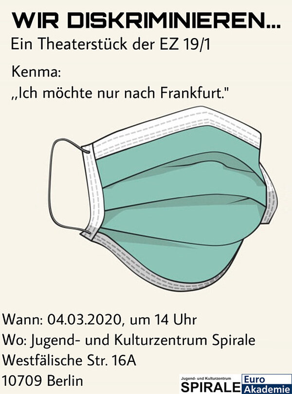 Theaterprojekt „WIR DISKRIMINIEREN…“