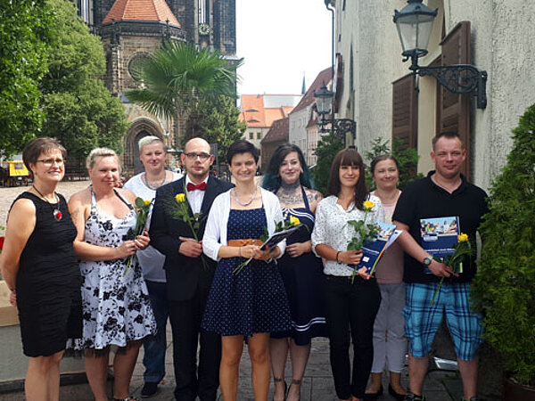 Feierliche Zeugnisausgabe in Meißen