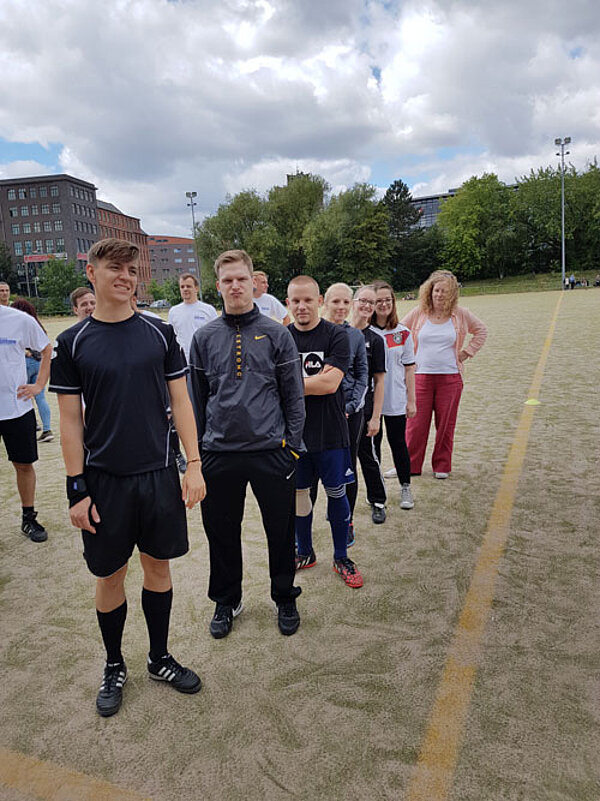 Sozialassistenten gewannen Fußballturnier