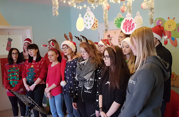 Weihnachtssingen in den Kitas