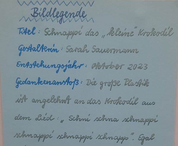Plastiken mit eigener Geschichte