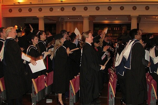 Graduation Ceremony in Dublin