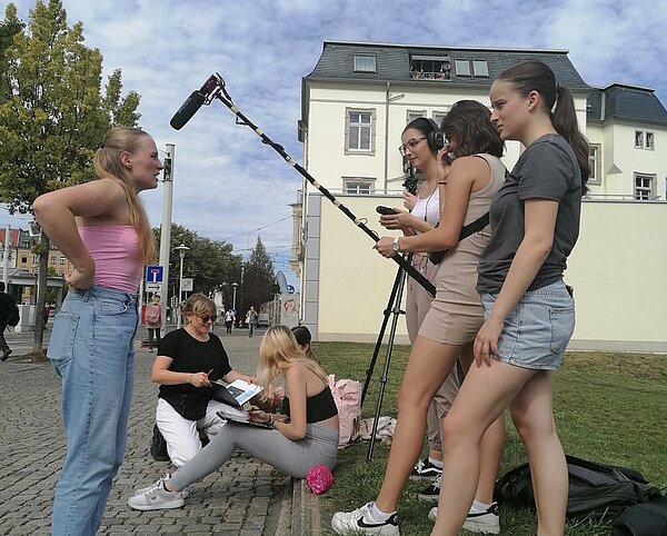 Filmprojektwoche an der Euro Akademie Zwickau
