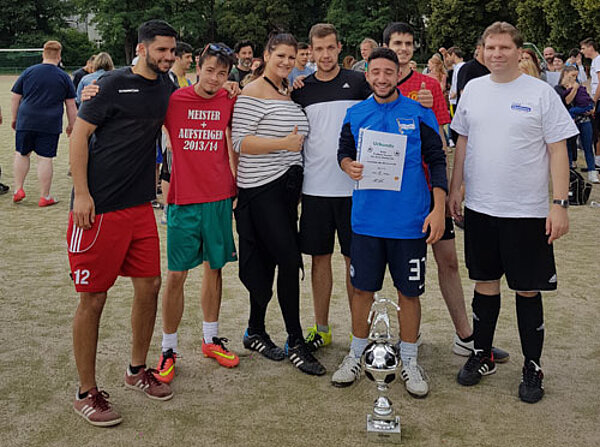 Sozialassistenten gewannen Fußballturnier