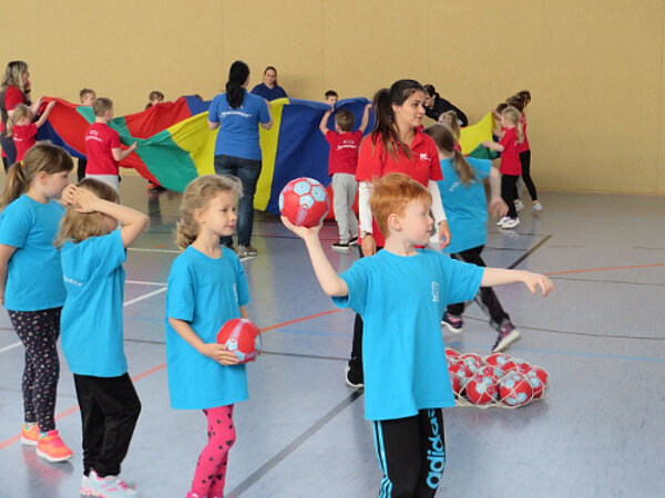 Kita Sportfest: Knirpse in Bewegung
