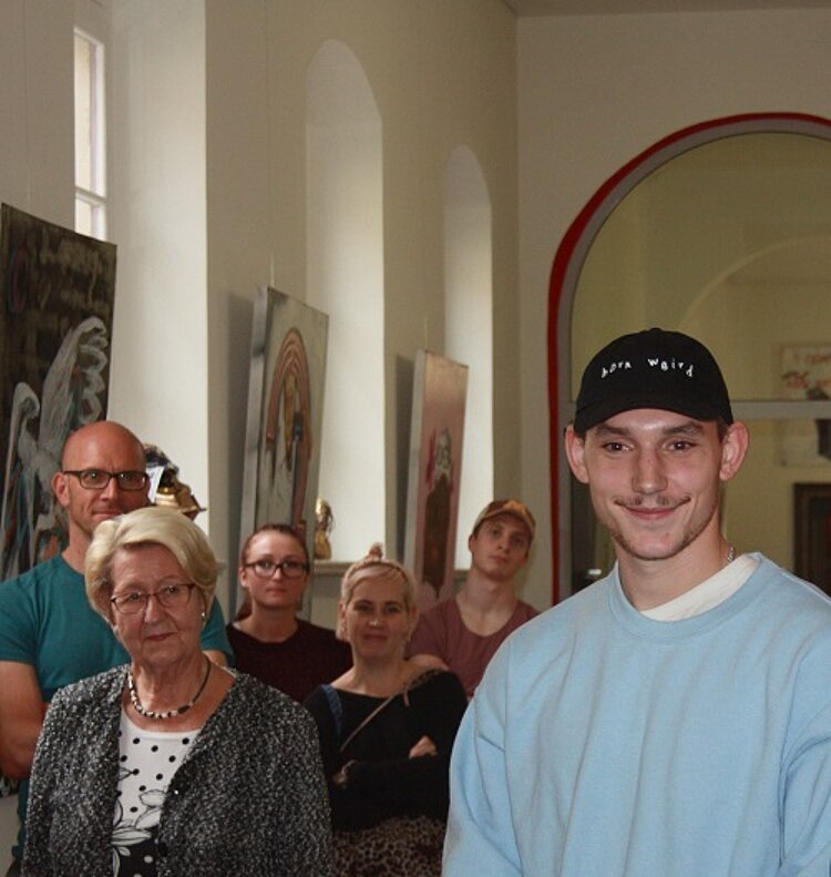 Stürmische Kunst von Johannes Ehemann – oder: Wie Sport, Kunst und Schule eine Verbindung eingehen können.