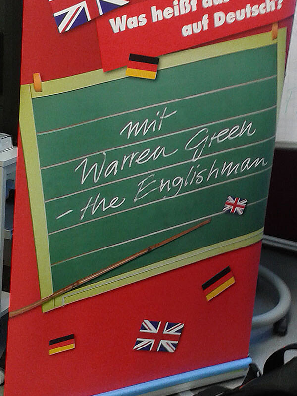 Warren Green von Radio SAW zu Gast an der Euro Akademie Zerbst