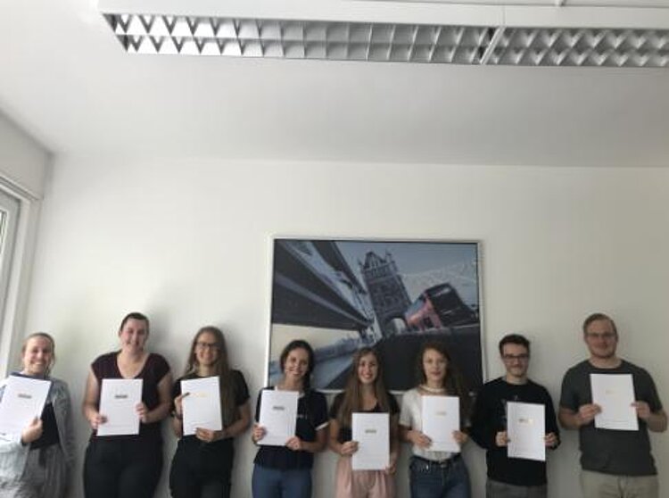 Herzlichen Glückwunsch zum ESA Diplom!