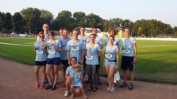Erfolgreiche Teilnahme beim Rudolstädter Firmenlauf