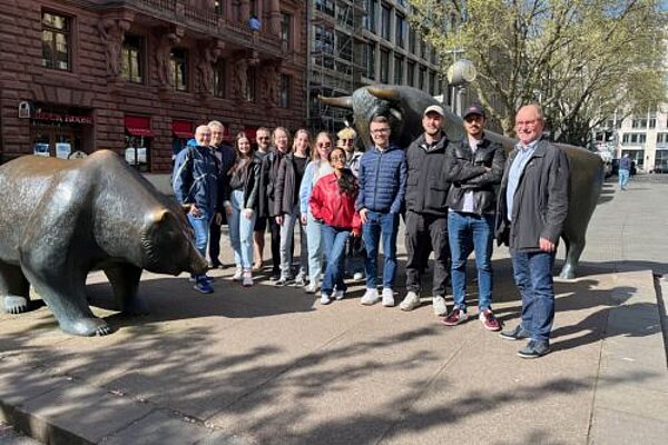 Die Börse in Frankfurt – immer eine Exkursion wert!