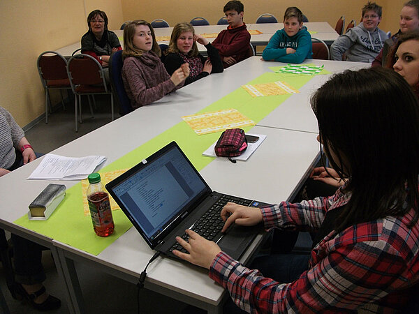 Projekttag mit der Ciervisti-Schule Zerbst