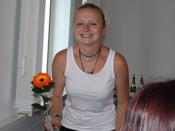 Zeugnisübergabe der Sozialassistenten-Klasse