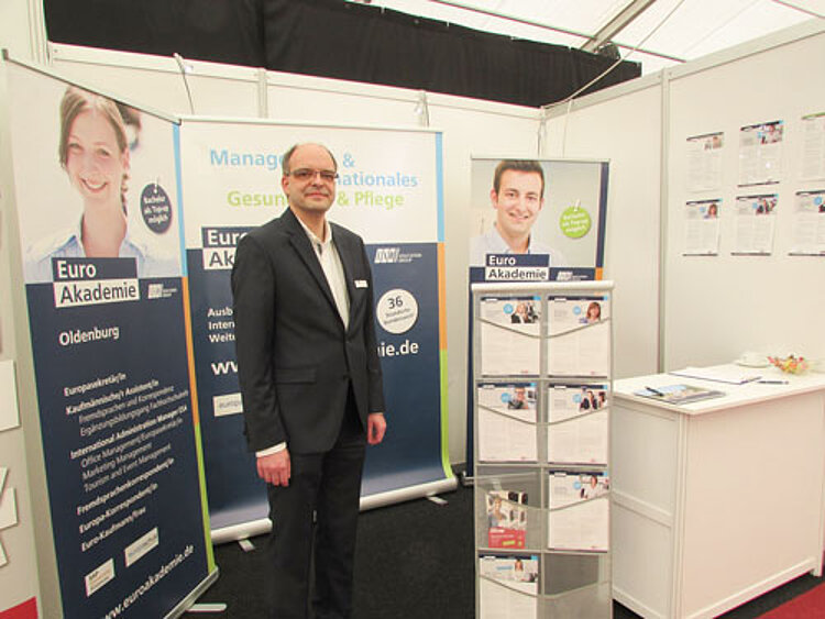 Euro Akademie auf Jobmesse Münsterland vertreten