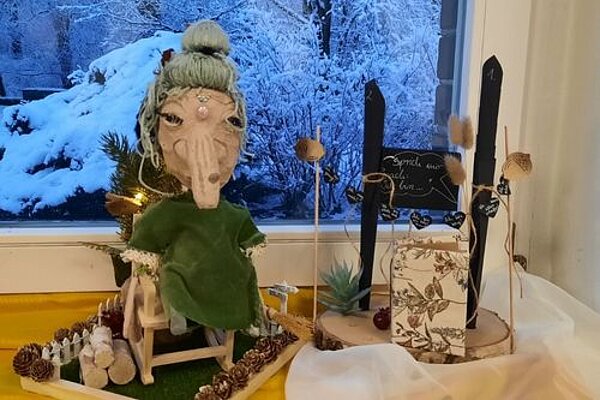 Traumhaft schöne Stabpuppen