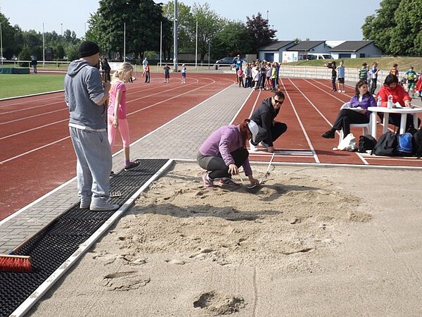 Sportfest an der Grundschule Anhalt-Siedlung in Bitterfeld