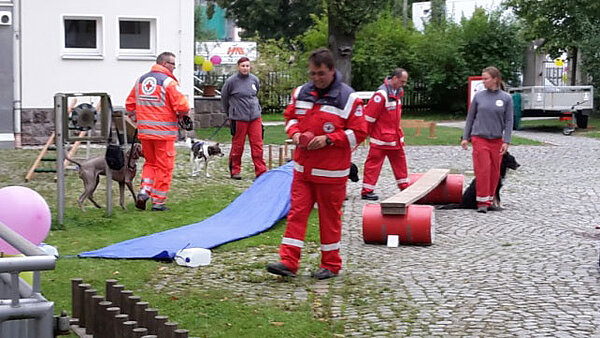 Angehende Erzieher engagierten sich bei Kita-Sommerfest