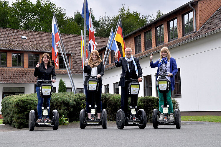 Auf der Höhe der Zeit – Segway an der AMA