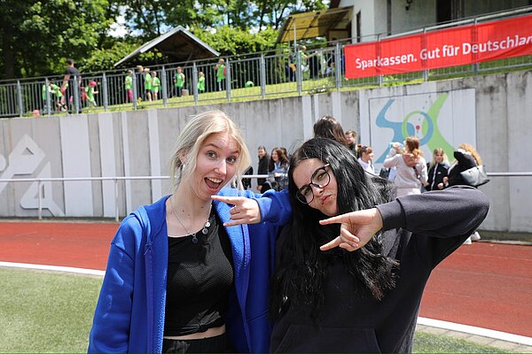 Auszubildende unterstützen Kreisjugendspiele