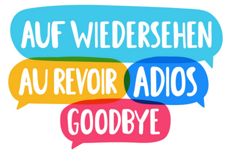 Danke und Goodbye