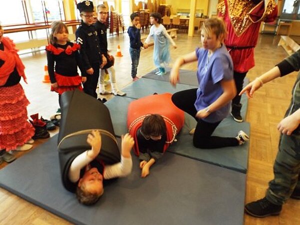 Faschingsfeier 2017 der SOA 16 in der Steinfurther Grundschule