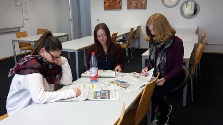 Schüler schreiben für ein Online-Magazin