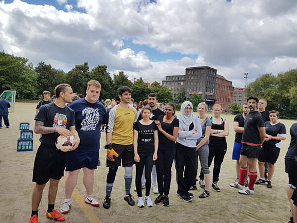 Sozialassistenten gewannen Fußballturnier
