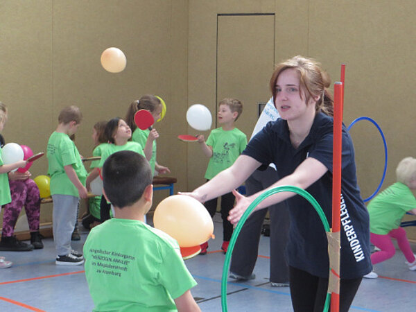Kita Sportfest: Knirpse in Bewegung