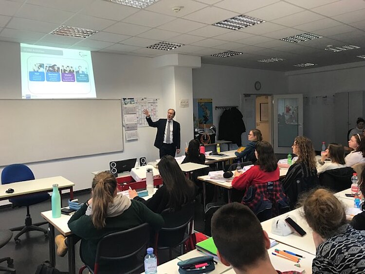Zu Gast: Partnerhochschule aus London