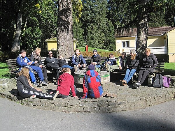 Ausbildungsklasse der Erzieher auf dreitägiger Exkursion im Harz
