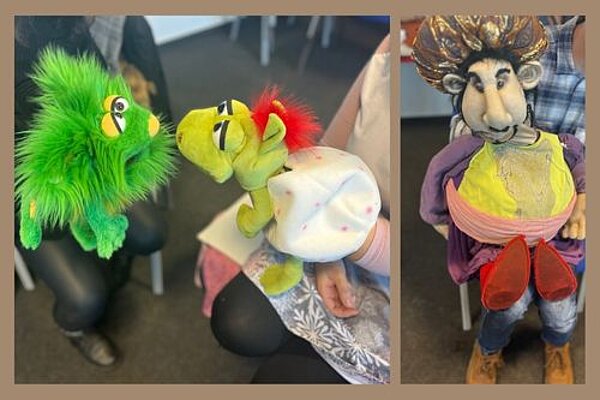 Sprachförderung mit der Klappmaulpuppe