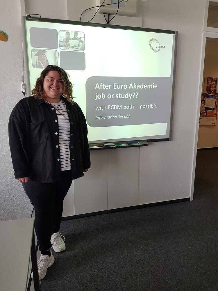Besuch vom European College of Business and Management