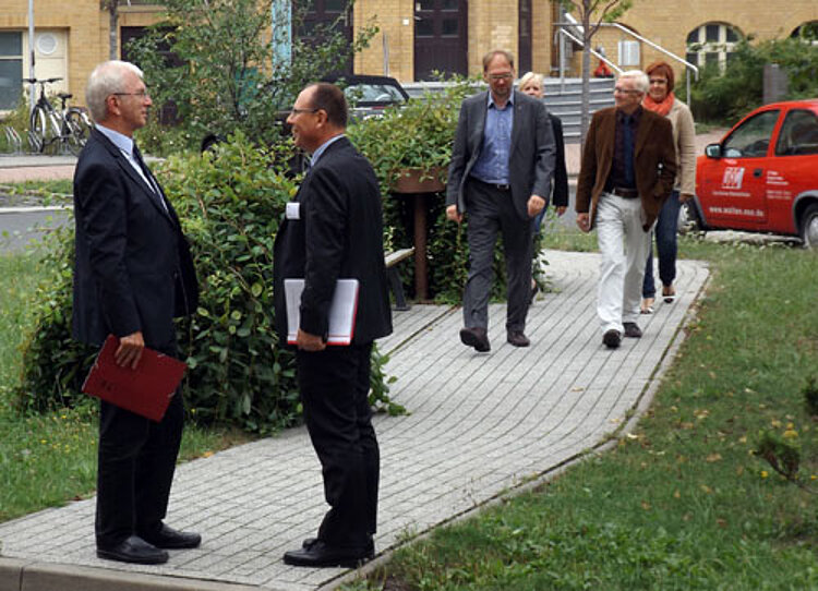 Hoher Besuch an der Euro Akademie