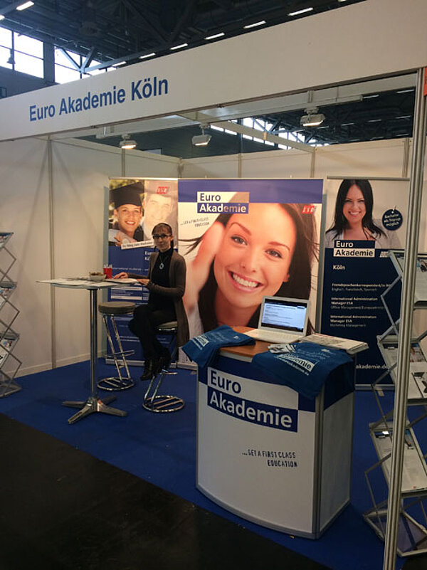 Euro Akademie präsentierte ihr Bildungsangebot auf Messe "Einstieg"