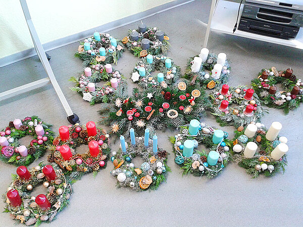 Basteln in der Weihnachtszeit