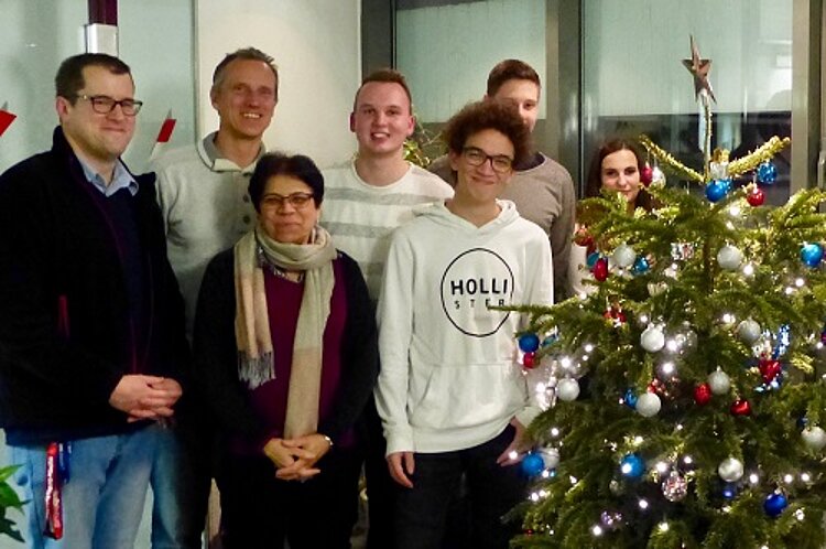 Vorweihnachtliches Ehemaligentreffen