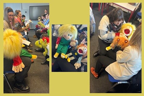 Sprachförderung mit der Klappmaulpuppe