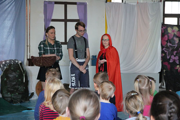 Märchenaufführung für Altenburger Kita-Kinder