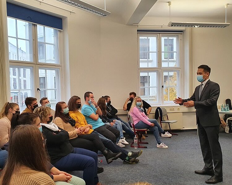US-Generalkonsul zu Gast an der Euro Akademie Görlitz