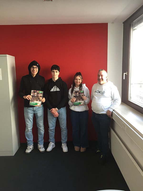 Bewerbungstraining mit der AOK