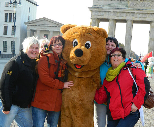 Exkursion der angehenden Altenpflegehelfer nach Berlin