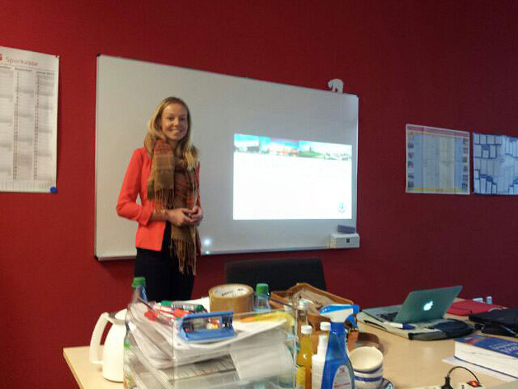 Besuch der Referentin der Cardiff Metropolitan University