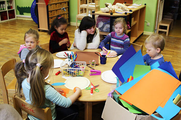 Erzieherschüler gestalteten Vormittag in der Trilingualen Kita