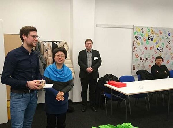 Gäste aus China an der Euro Akademie Berlin