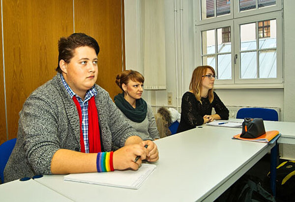 Politiker gestaltete Unterrichtsstunde